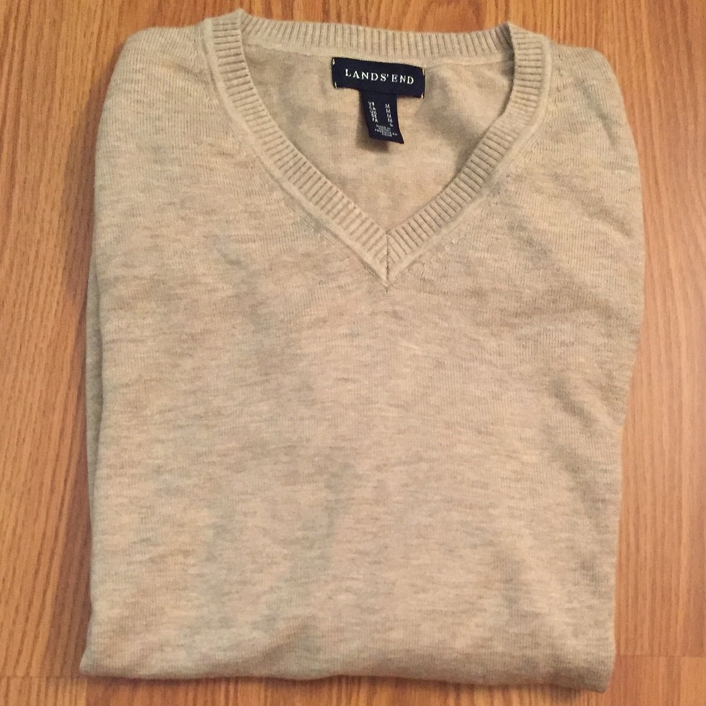 Men’s Lands’ End V Neck